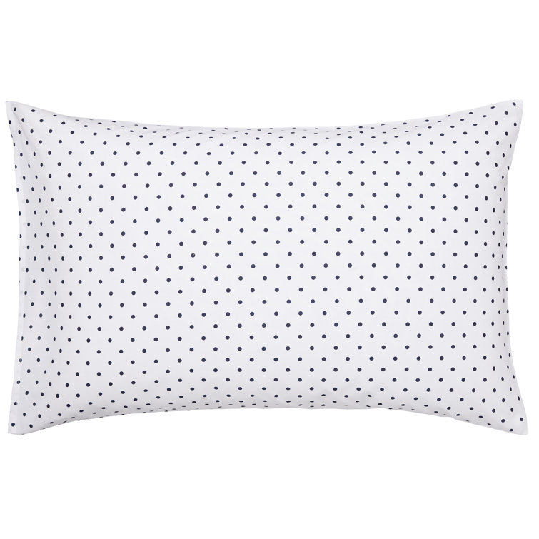 JOULES Falmouth Floral Polka dots 100 Cotton Pillowcase Wayfair.co.uk